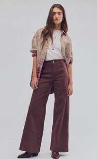 Free People Libre Corduroy Wide Leg Pants