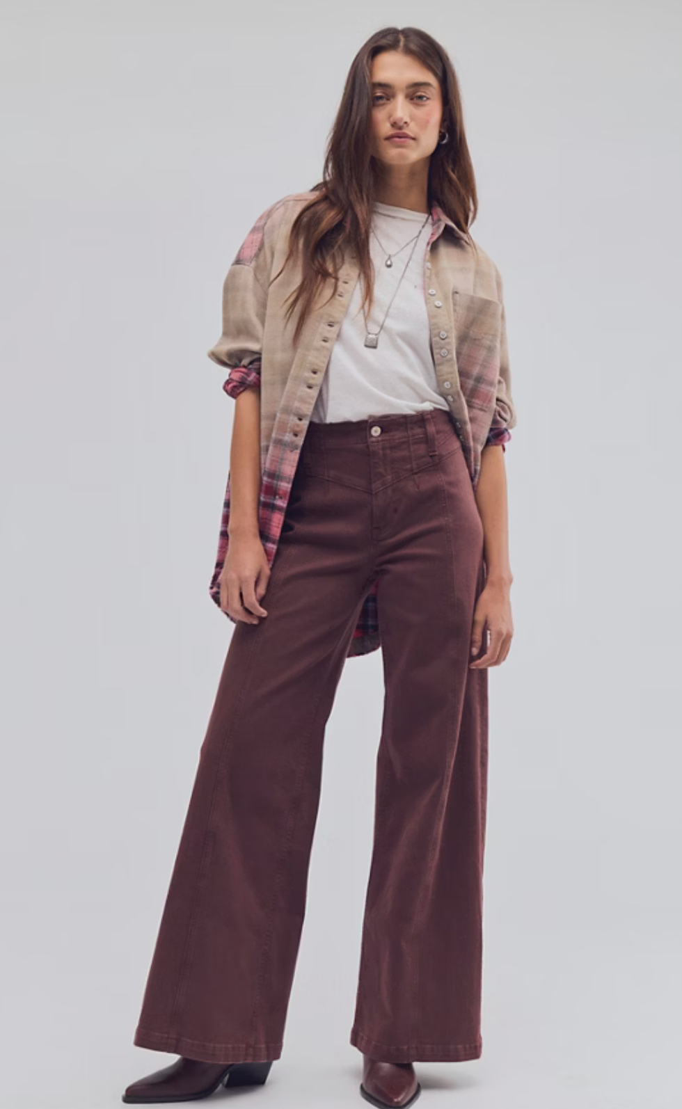 Free People Libre Corduroy Wide Leg Pants