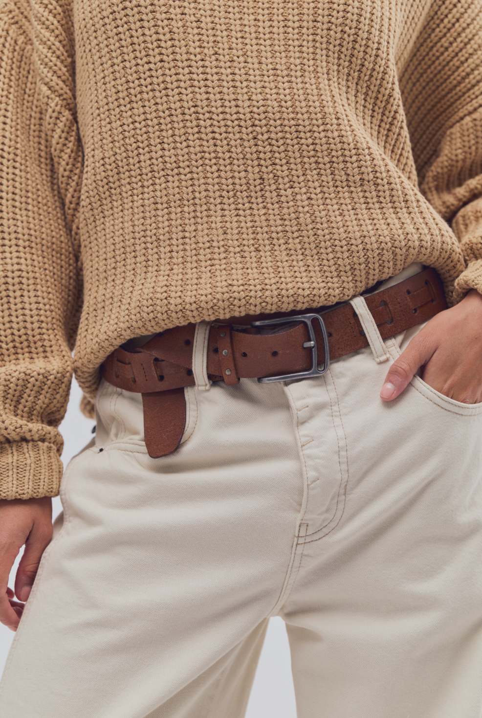 Free People Wtf Dallas Distressed Belt