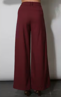 Greylin Virginia Wide Leg Twill Trousers