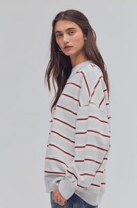 Free People Palm Spring Striped Top