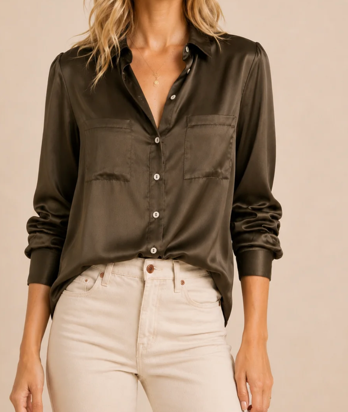 Reset Poppy Button Blouse