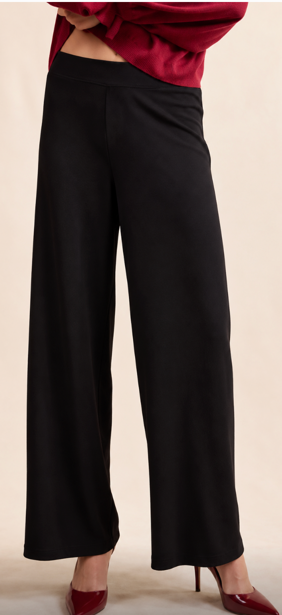 Sadie & Sage Astrid Super Stretch Pull On Straight Pants