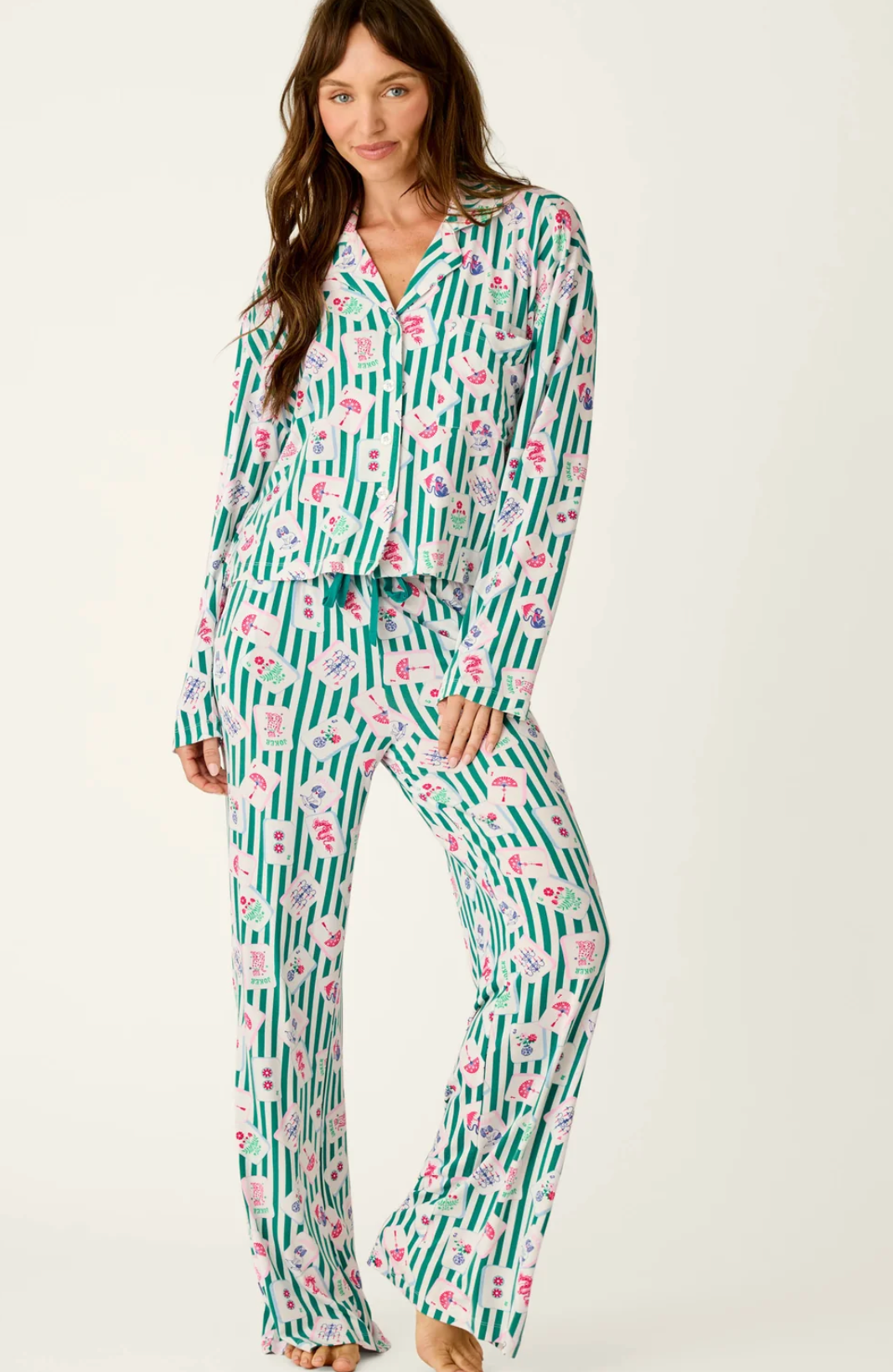 PJ Salvage Mahjong Queen Dreams PJ Set