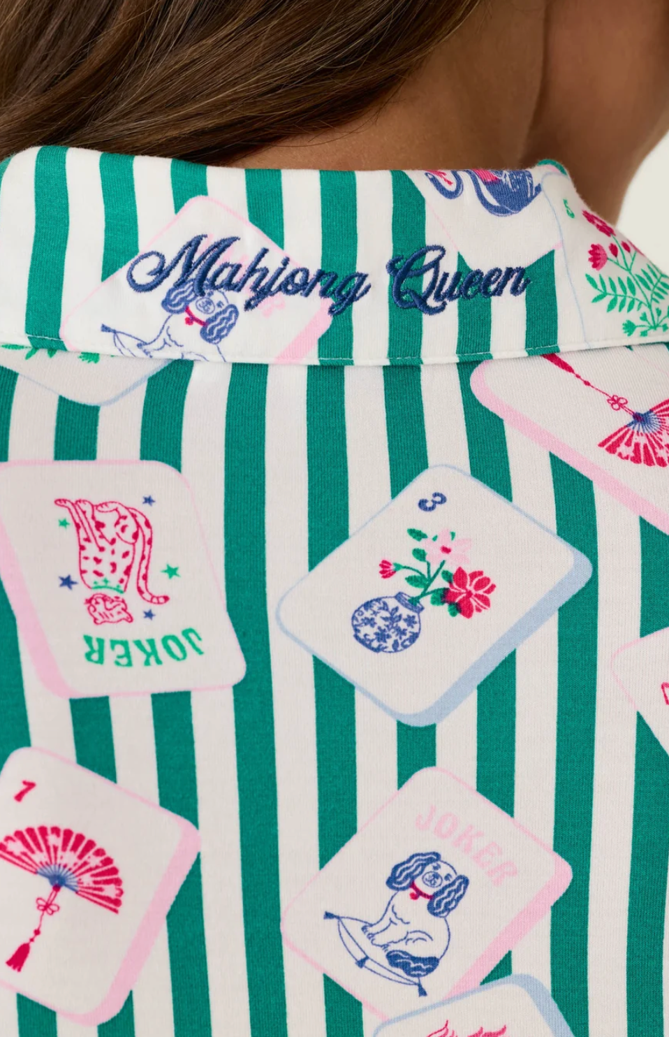 PJ Salvage Mahjong Queen Dreams PJ Set