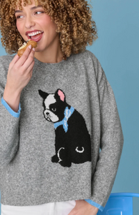 PJ Salvage Frenchie Sweater