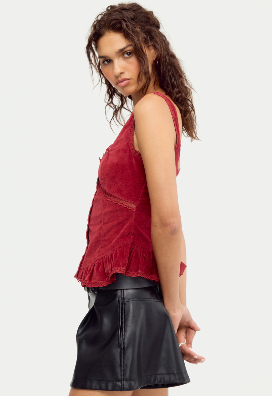 Free People Jennie Corduroy top