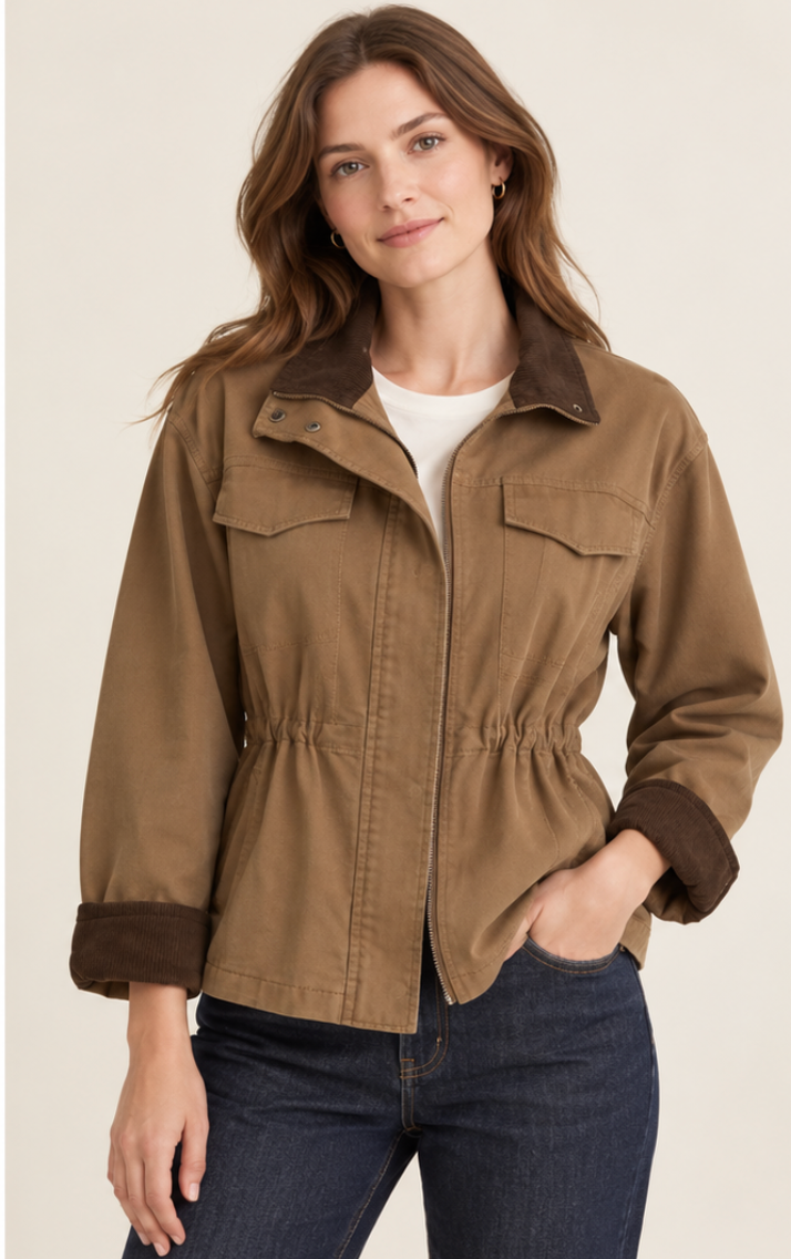Skies are Blue Barn Jacket