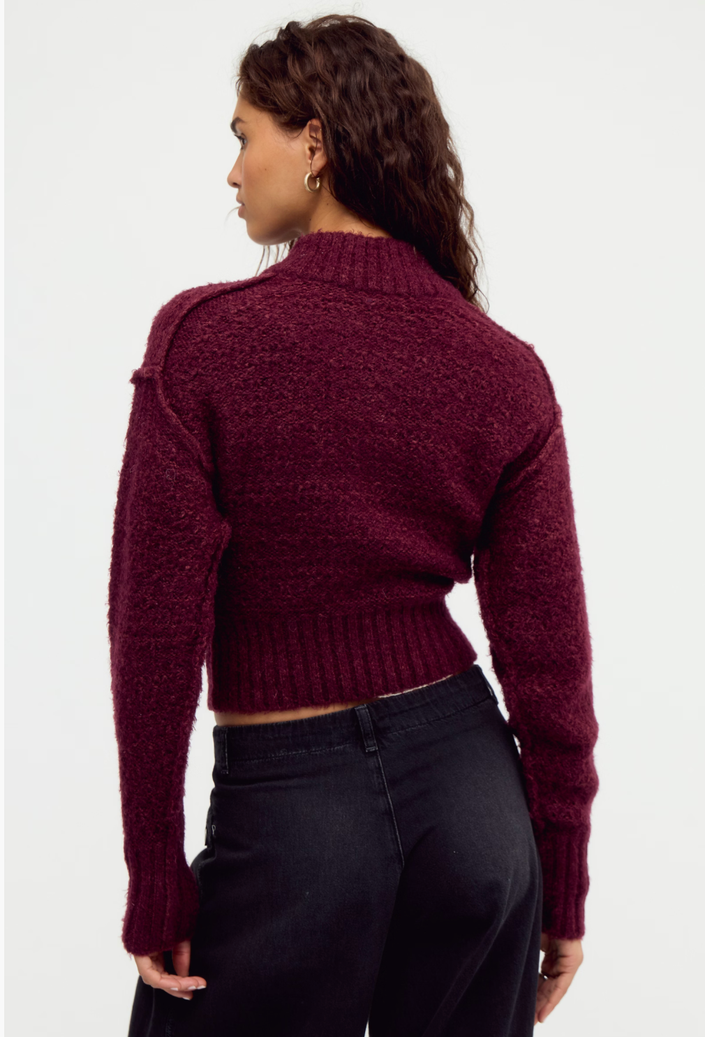 Tucked Henley Pullover