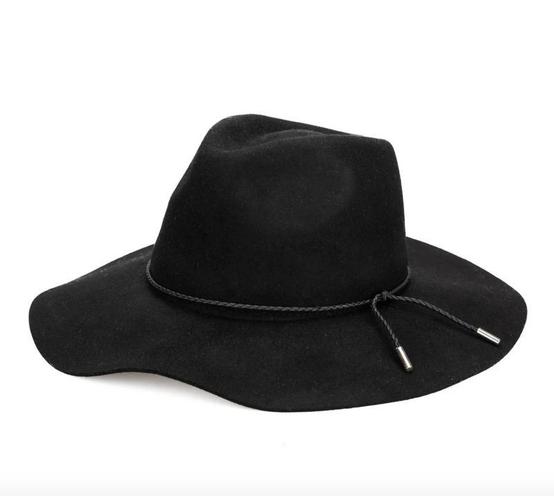 ANZA - PACKABLE FLOPPY FEDORA W/ FAUX LEATHER BAND