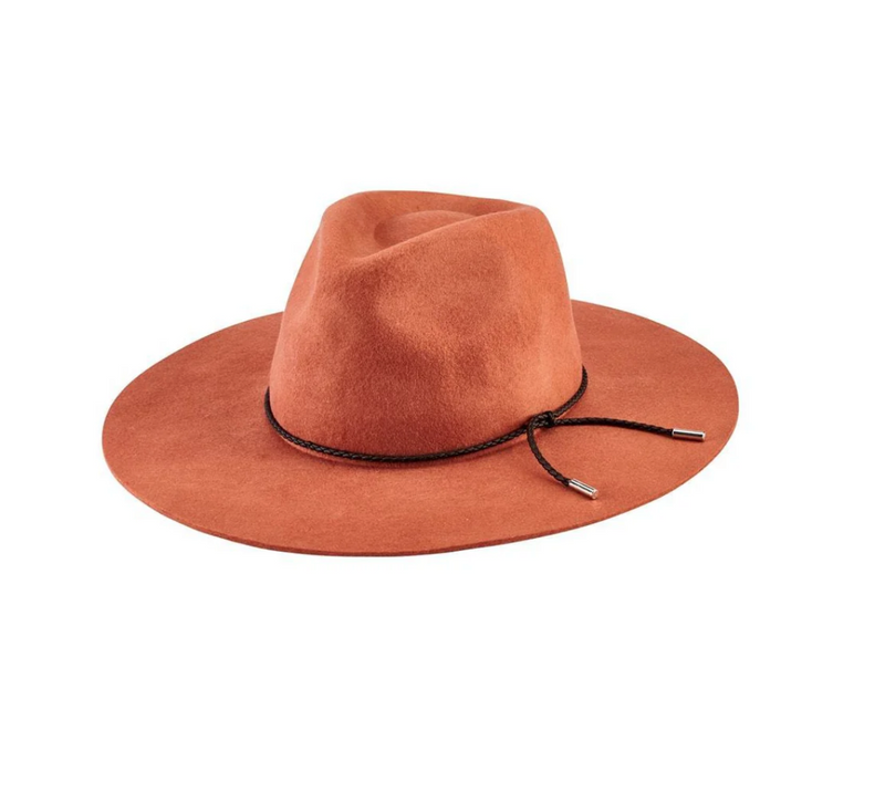 ANZA - PACKABLE FLOPPY FEDORA W/ FAUX LEATHER BAND