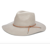 ANZA - PACKABLE FLOPPY FEDORA W/ FAUX LEATHER BAND