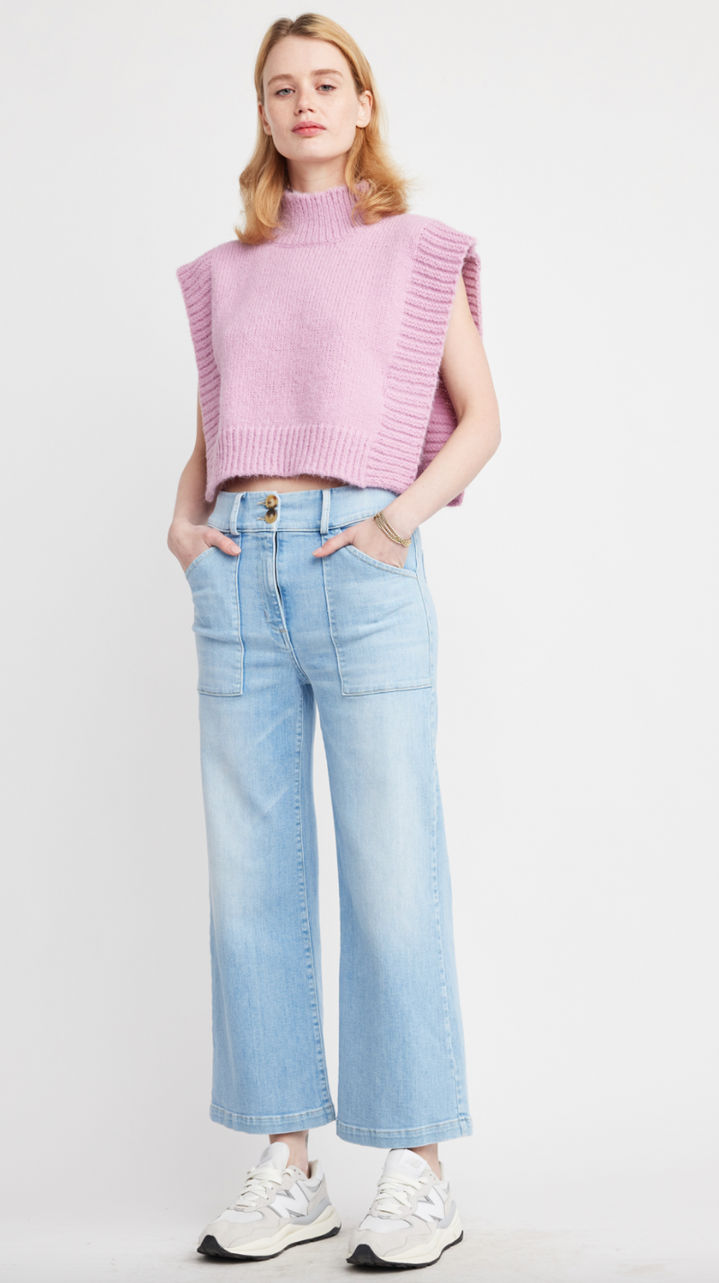Aria Hi-Waist Pants Solid
