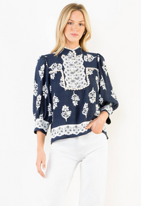 THML Long Sleeve Pattern Top