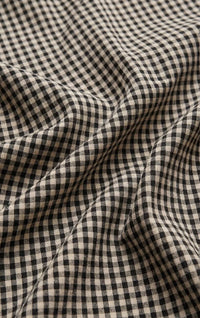 Brooke Gingham Skirt Black