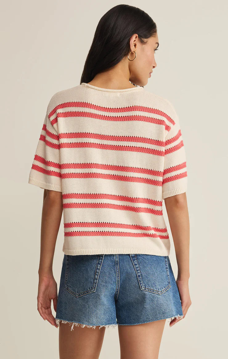 Prado Stripe Sweater Tee