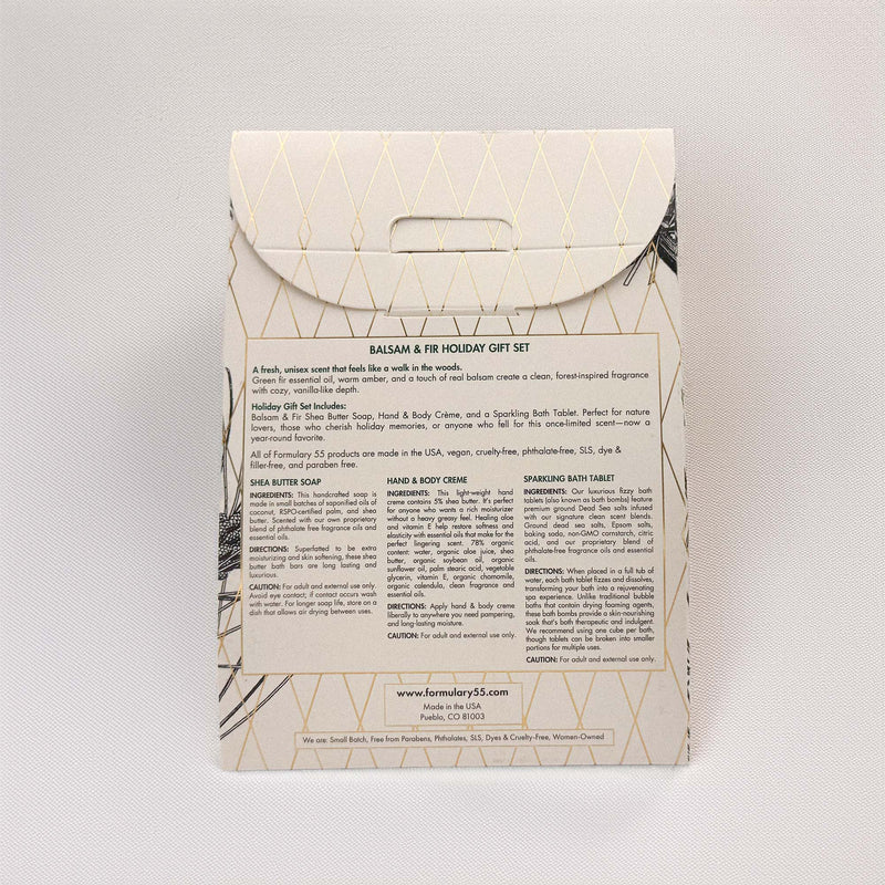 Balsam & Fir Holiday Gift Set
