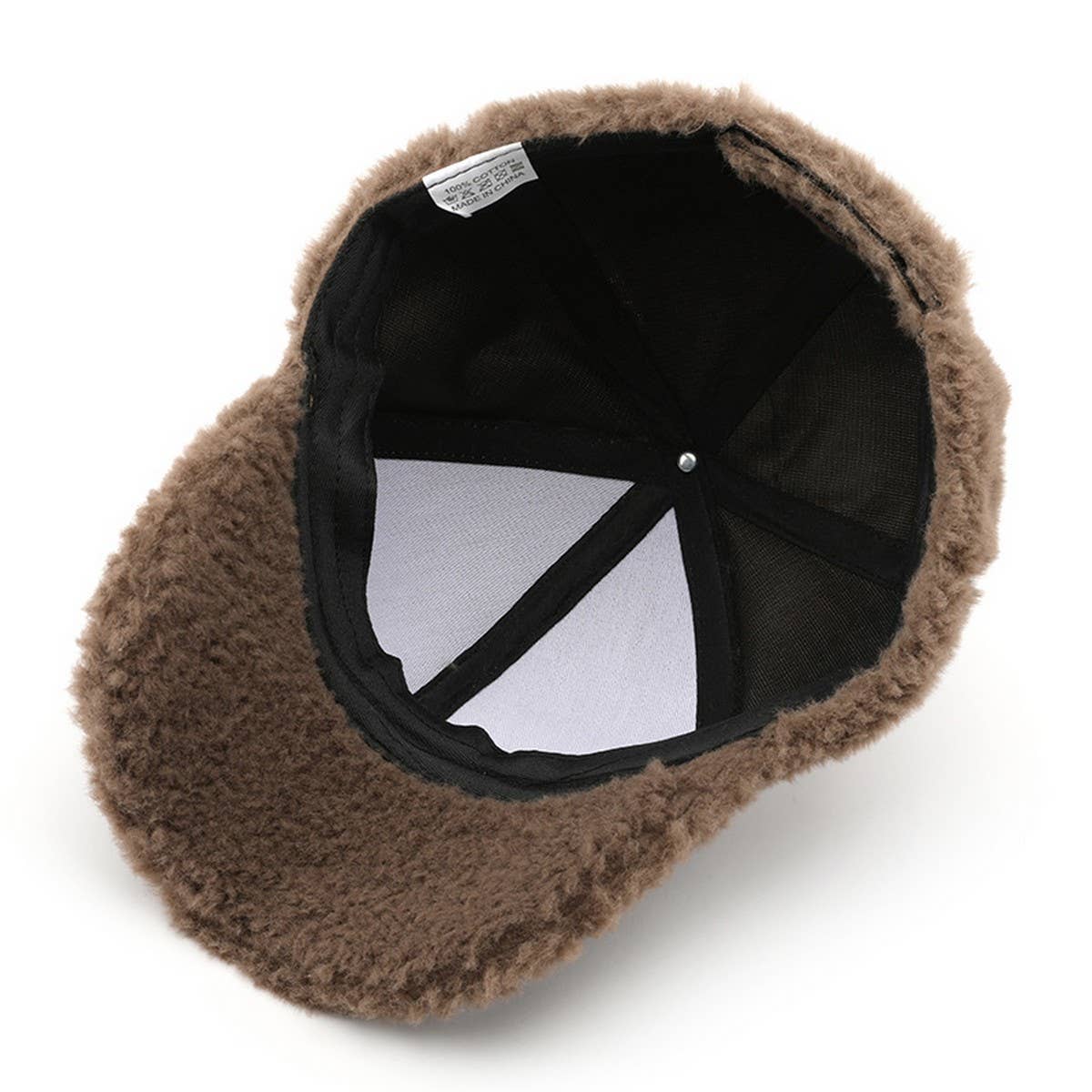 Winter Plush Baseball Hat