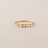 Tamara Ring | Vintage-Inspired CZ Ring | Gold Cocktail Ring