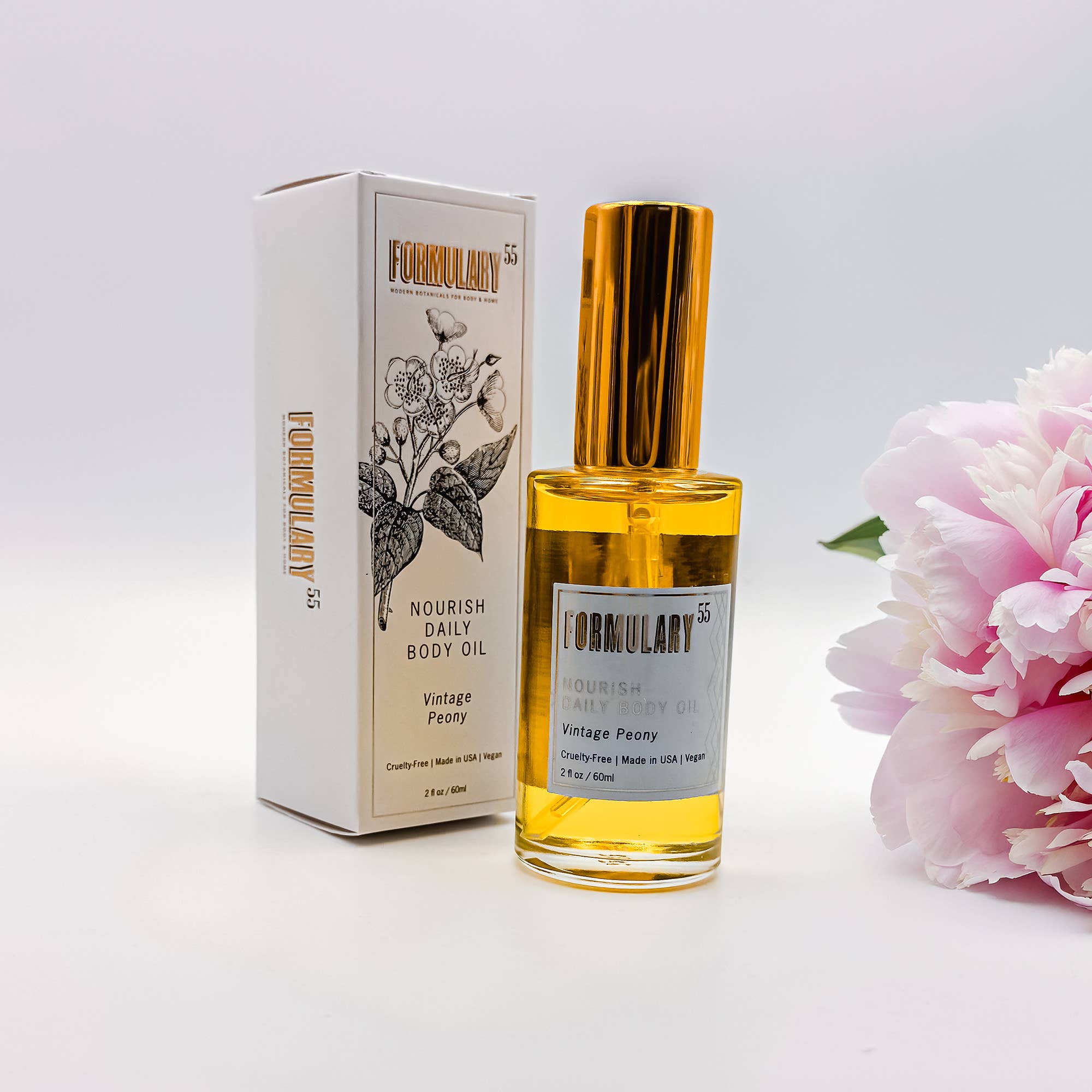 Vintage Peony - Nourish Daily Body Oil (2oz)