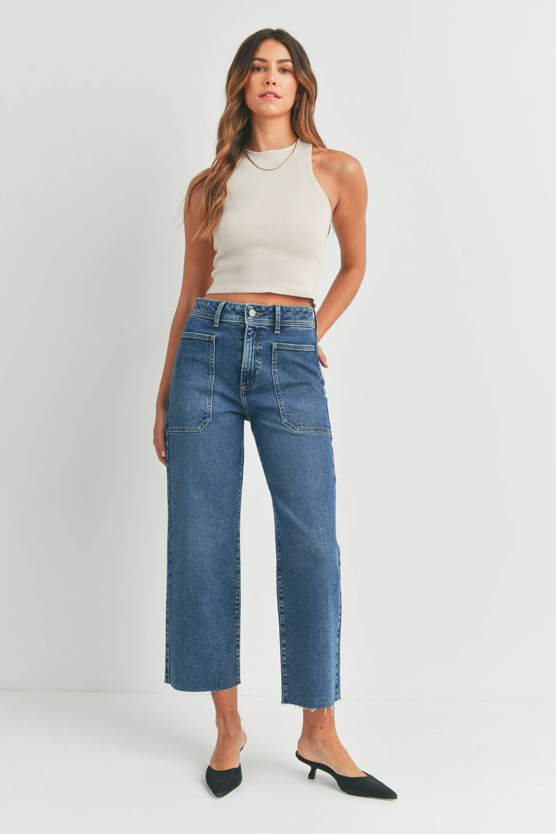 Utility Wide Leg Jean