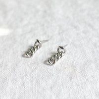 Silver Chain Studs