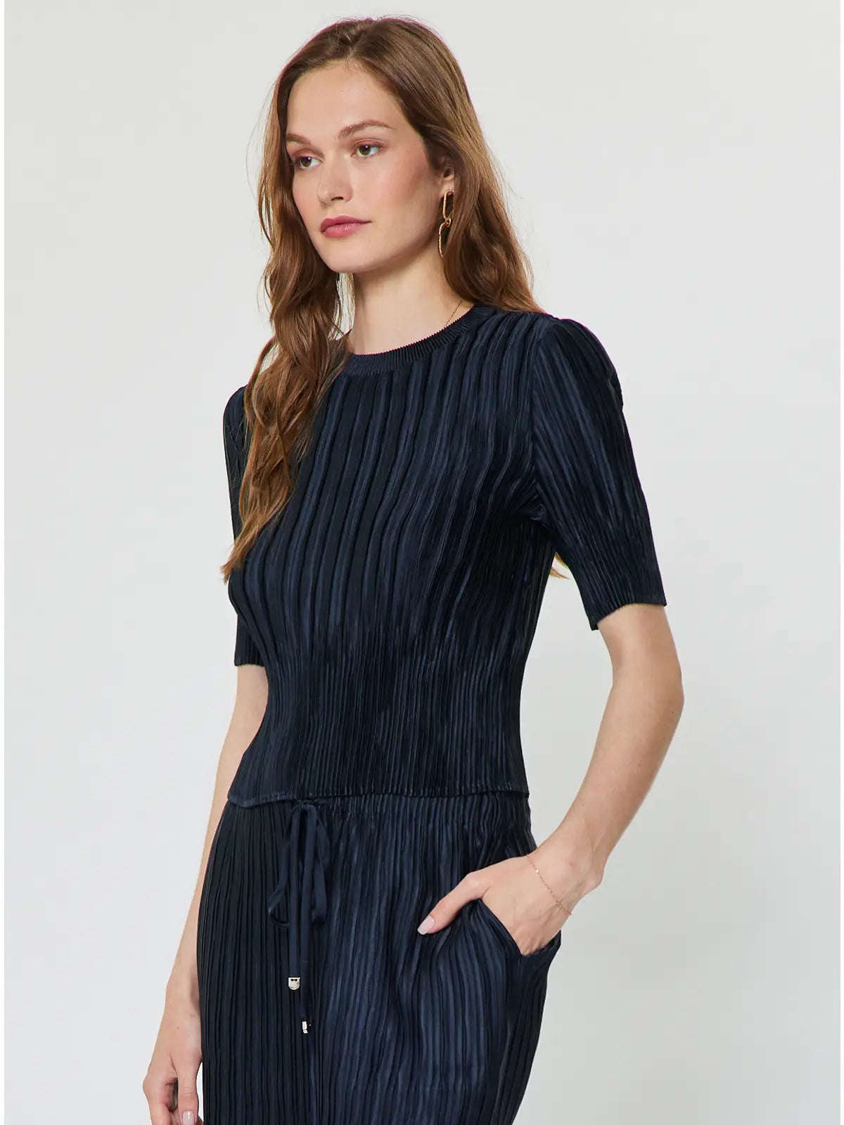 Current Air Crinkled Top