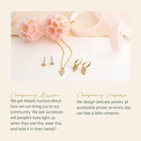 Moonpetal Pendant Necklace | Homaica Stone | Gold-Plated