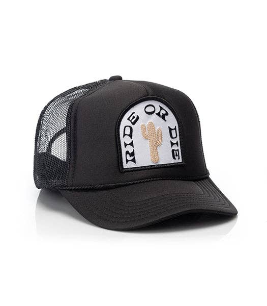 Ride or Die Patch Trucker Hat