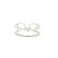 Knot Today Ring | Open Band Ring | Minimalist Ring