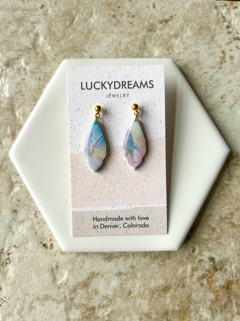 Clay Earrings- The Felicity- Hypoallergenic- Lightweight - Handmade- Statement Jewelry2