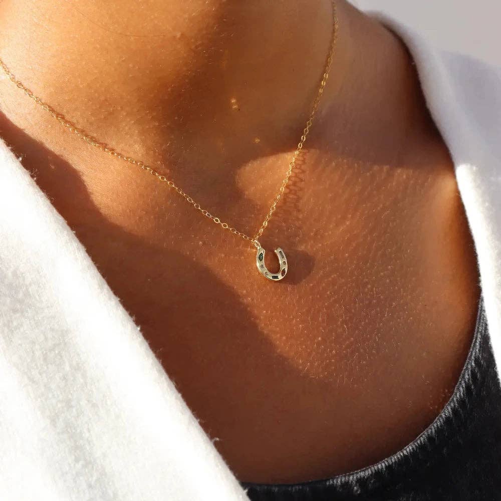 Horseshoe Charm Necklace