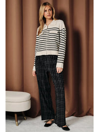 Striped Cardigan
