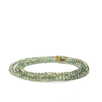 Mini stretch crystal beaded wrap bracelet