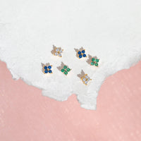 Teeny Tiny Clear Cluster Studs