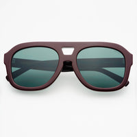 Voyager Acetate Oversized Aviator Sunglasses
