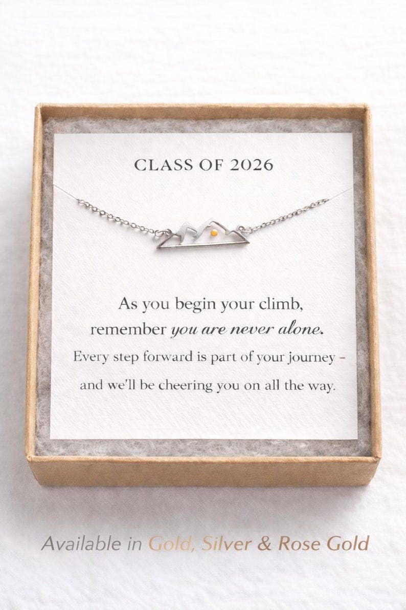 Class of 2026 Graduation Necklace