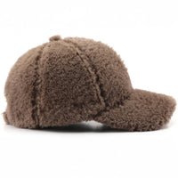 Winter Plush Baseball Hat