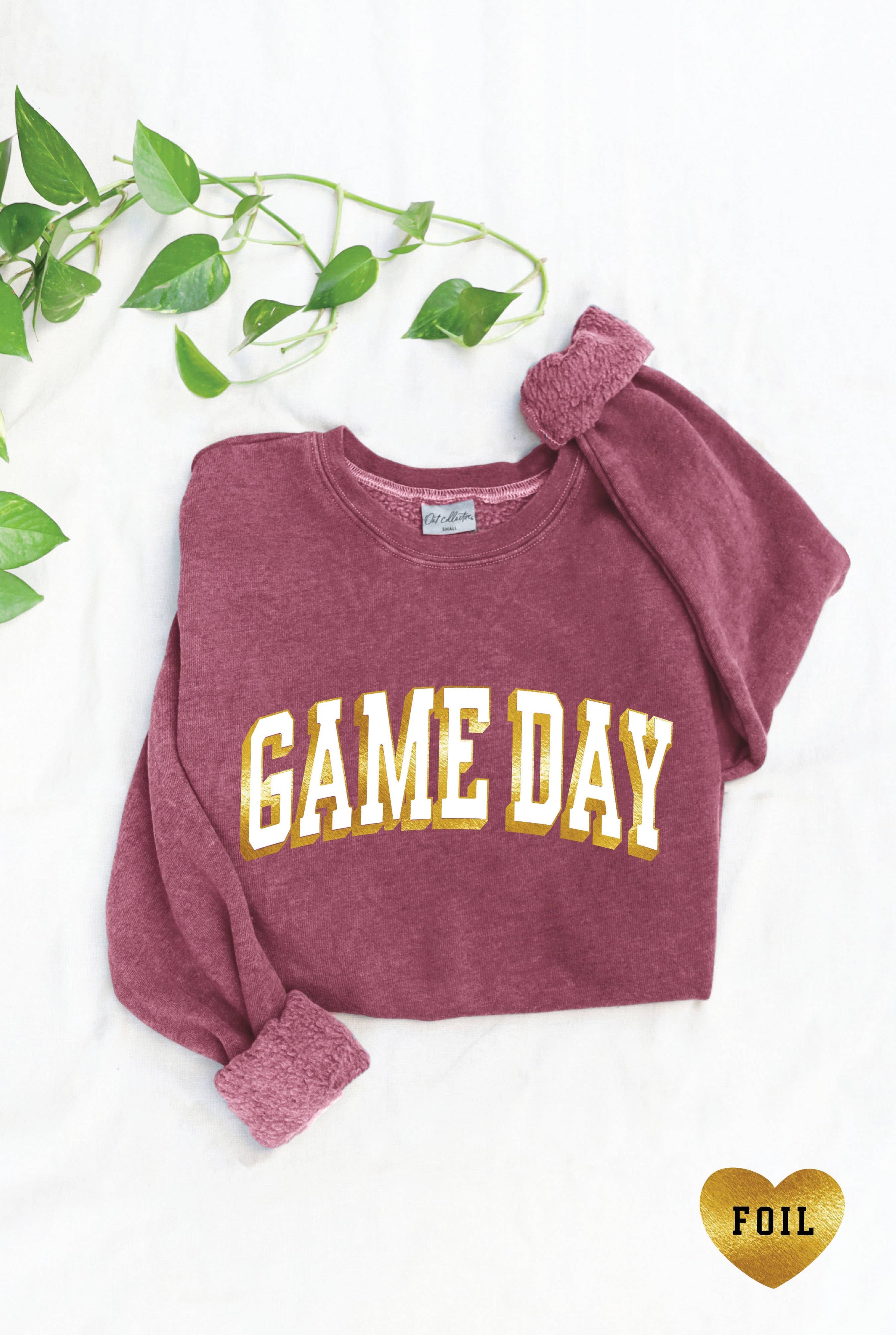GAME DAY FOIL Mineral Graphic Sweatshirt