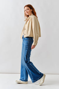 SHORT BALLON TRENCH JACKET