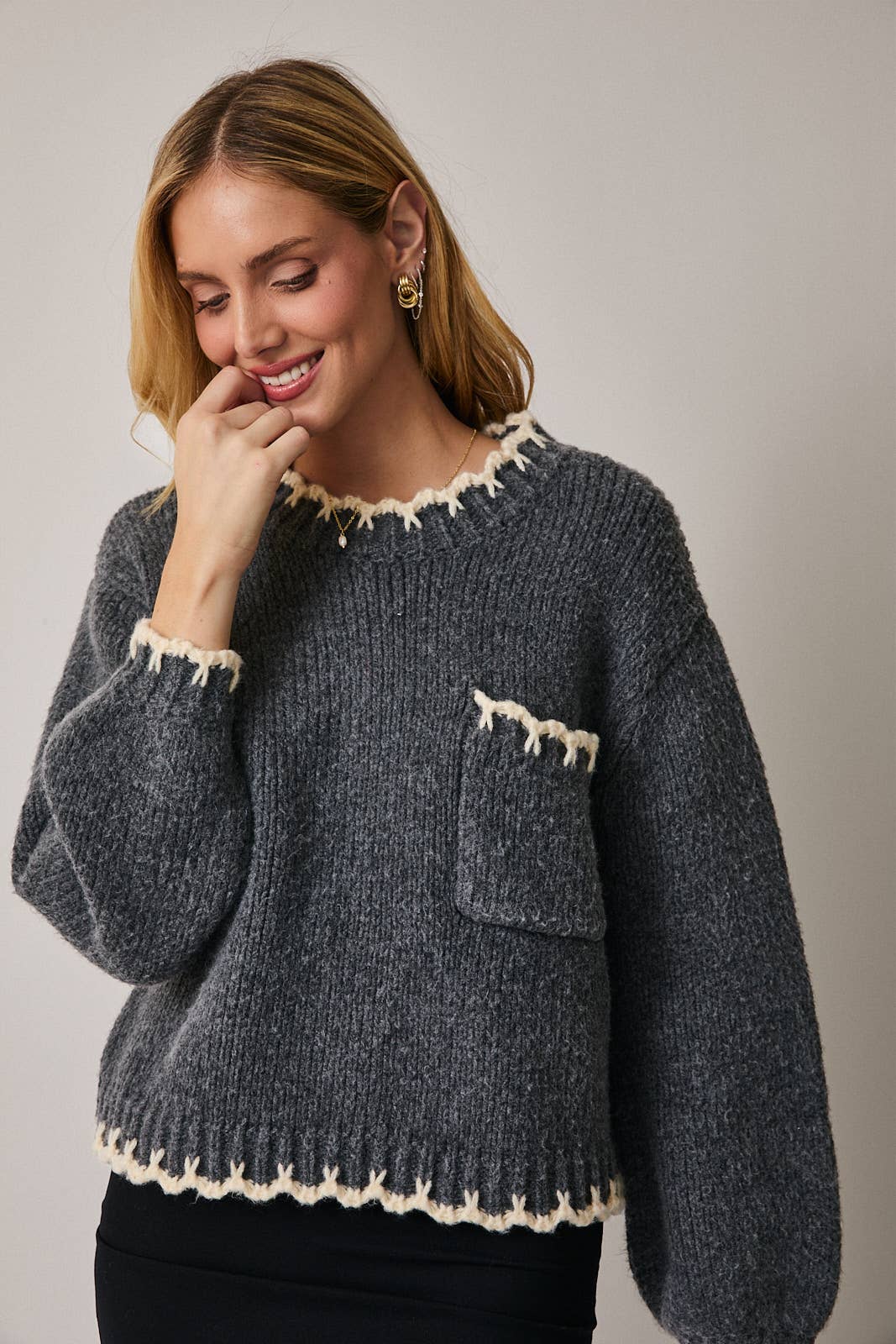 Stitch Detail Sweater