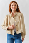 SHORT BALLON TRENCH JACKET