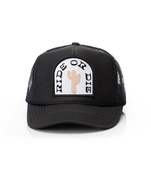 Ride or Die Patch Trucker Hat