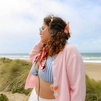 Large Rose Wine Bottle Hair Claw Clip