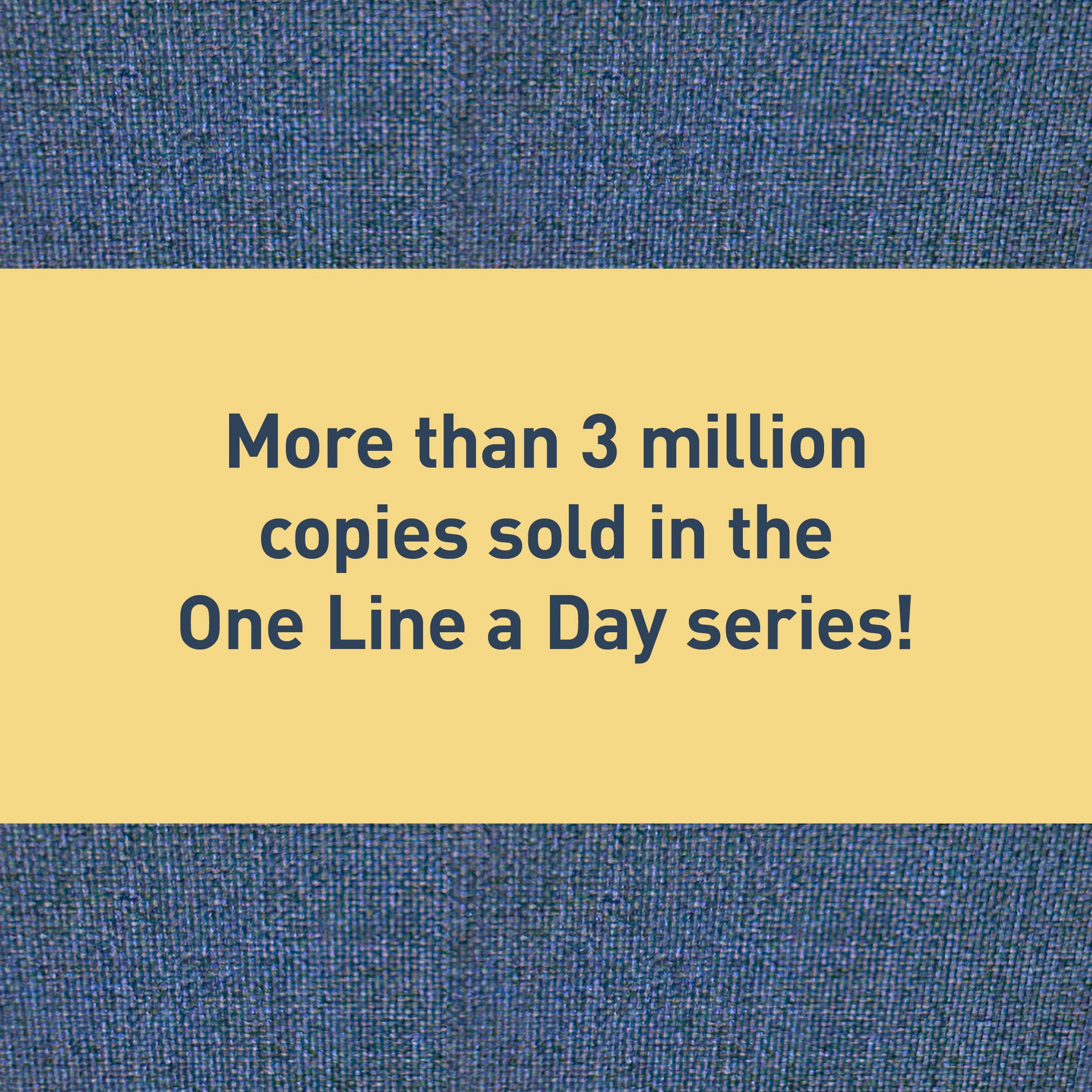 Denim One Line A Day