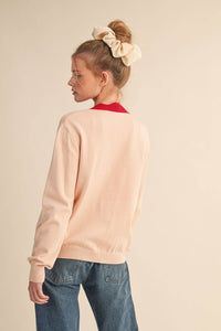 Scalloped Sweater Cardigan