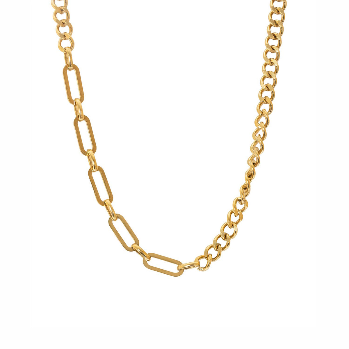 Dual Link Waterproof Chain Necklace