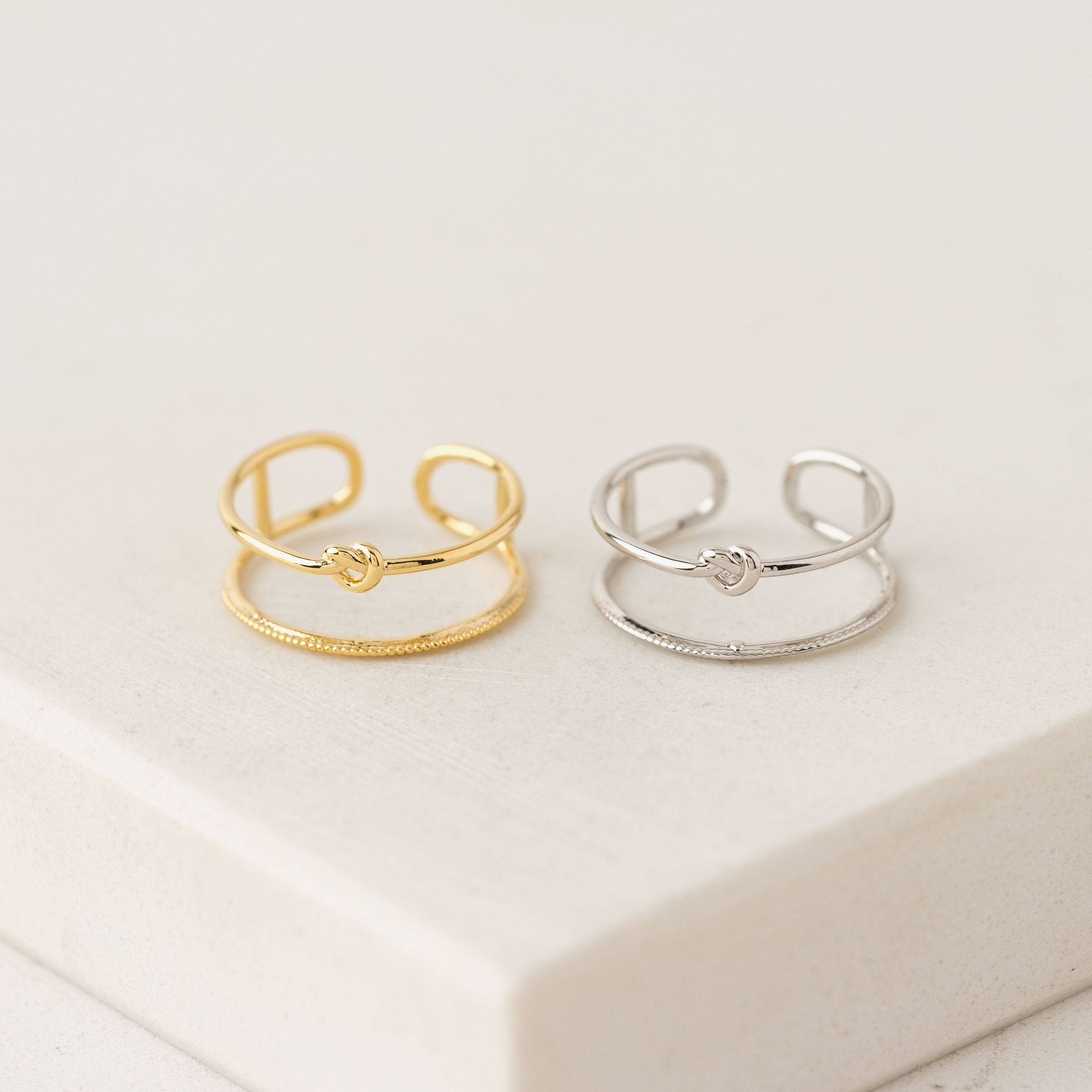 Knot Today Ring | Open Band Ring | Minimalist Ring