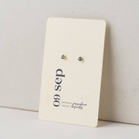 September Kaleidoscope Studs | Birthstone Studs | Crystal