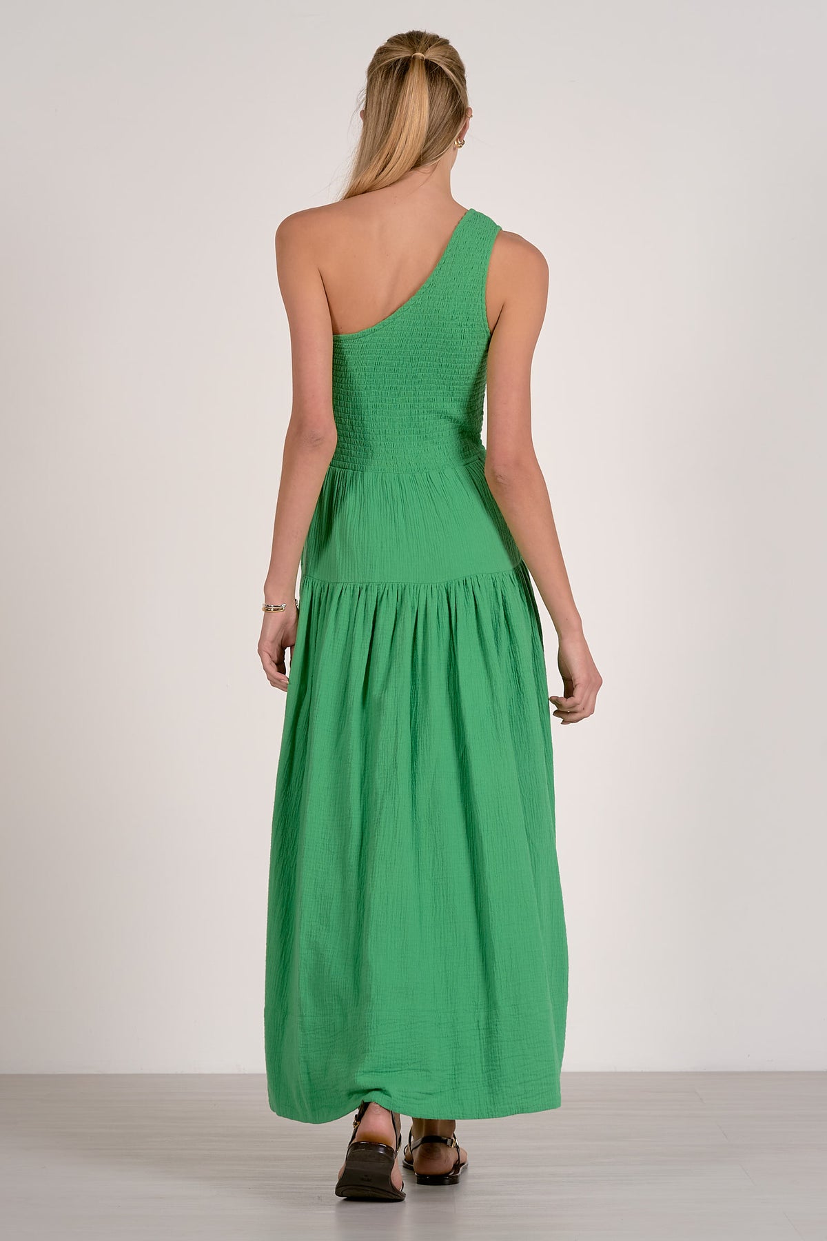Elan One Shoulder Maxi Dress
